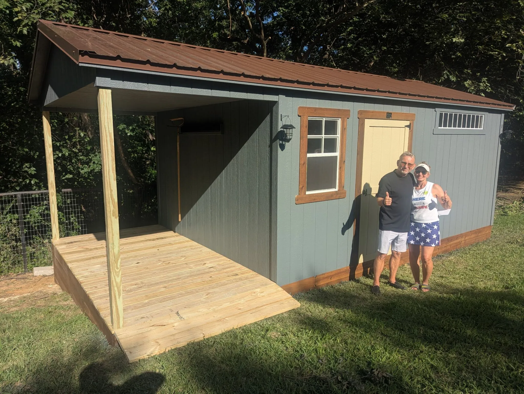 Completed Shed